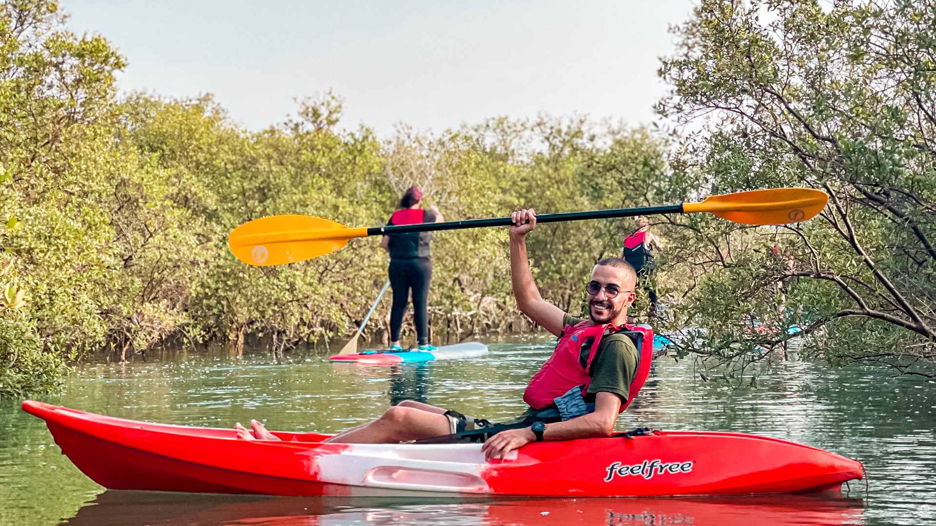 Guided Kayak Tour at Reem Central Park, , large